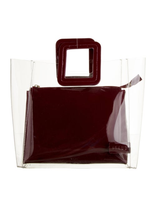 Staud Shirley Handle Bag Clear