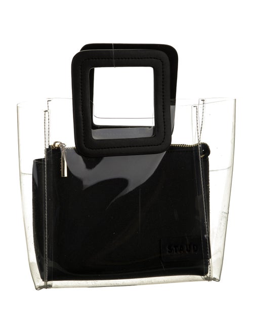 Staud Shirley Handle Bag Clear