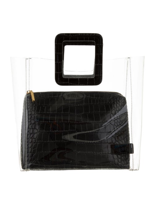 Staud Large Shirley Tote Clear