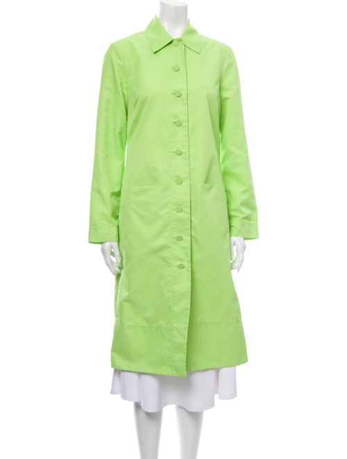 Staud Trench Coat Green