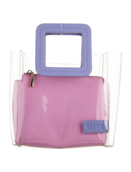 Staud Shirley Handle Bag Clear