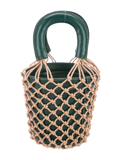 Staud Moreau Bucket Bag Green