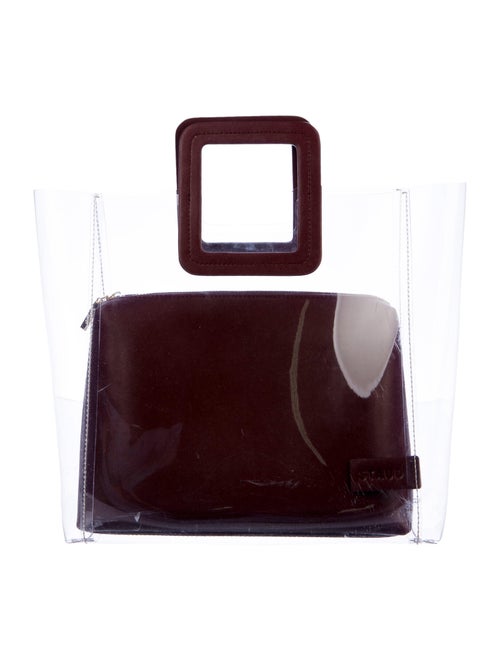 Staud Shirley Handle Bag Clear