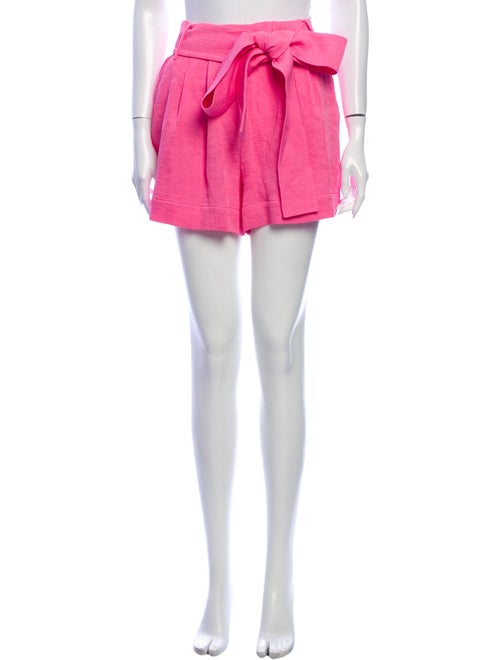 Staud Mini Shorts Pink
