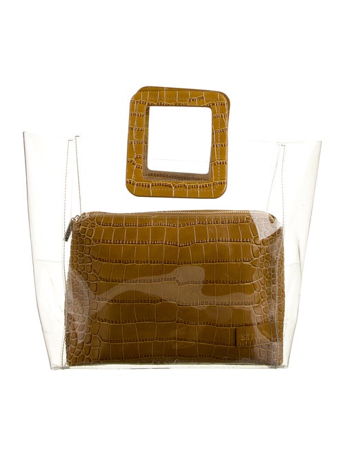 Staud PVC Shirley Bag Clear