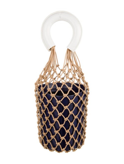 Staud Moreau Bucket Bag Blue