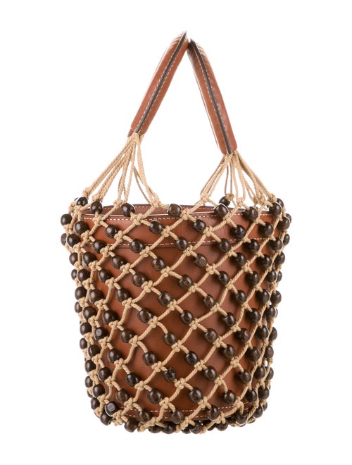 Staud Moreau Bucket Bag Brown