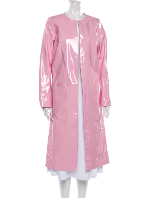 Staud Vegan Leather Coat w/ Tags Pink