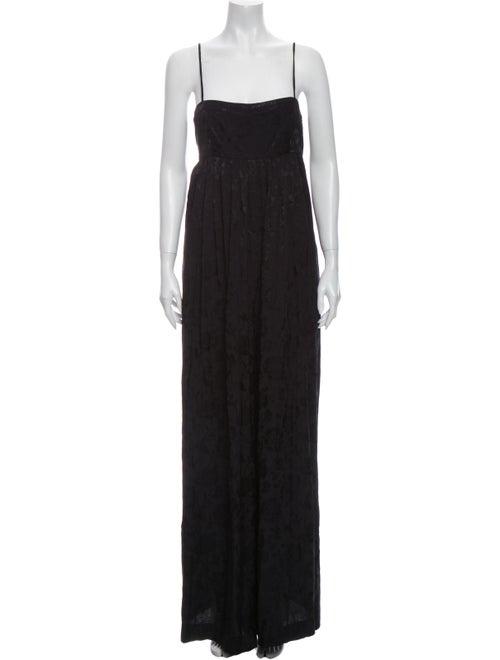 Staud Square Neckline Jumpsuit w/ Tags Blue
