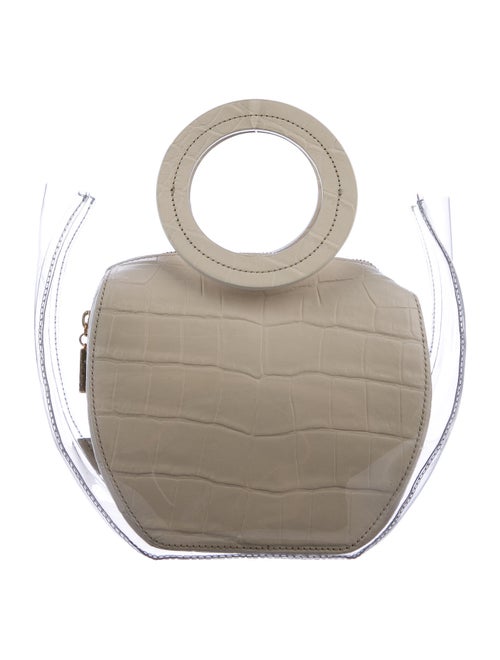 Staud Rounded Shirley Bag White