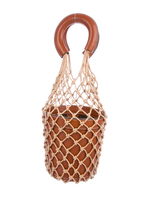 Staud Moreau Bucket Bag Brown