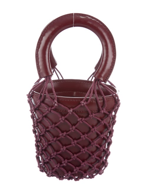 Staud Moreau Bucket Bag Red