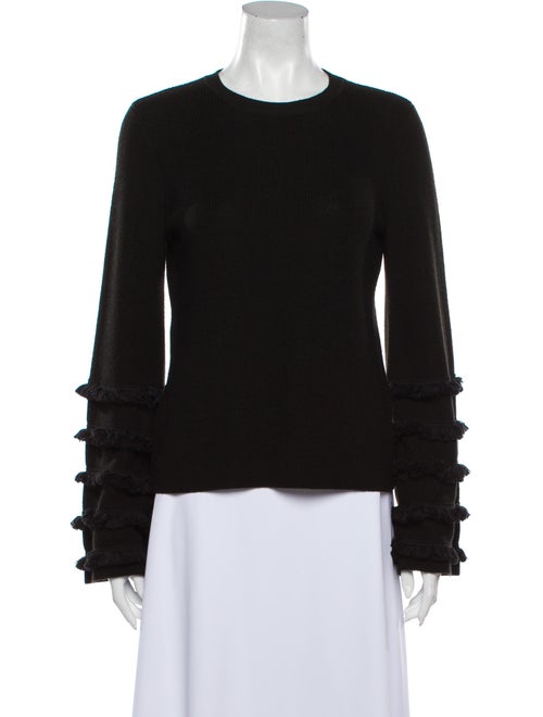 Staud Crew Neck Sweater Black