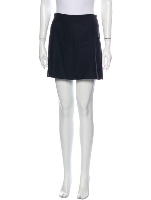 Staud Mini Skirt Black