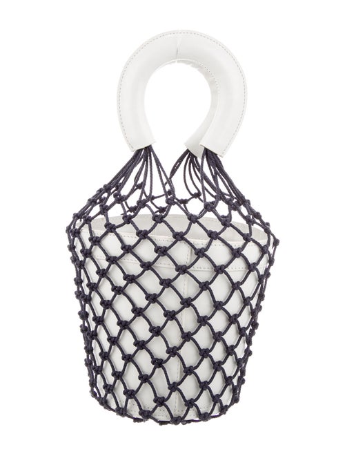 Staud Moreau Bucket Bag White