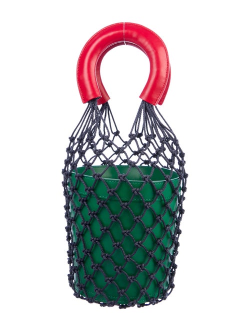 Staud Moreau Bucket Bag Blue