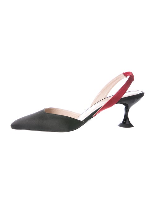 Staud Slingback Pumps Black