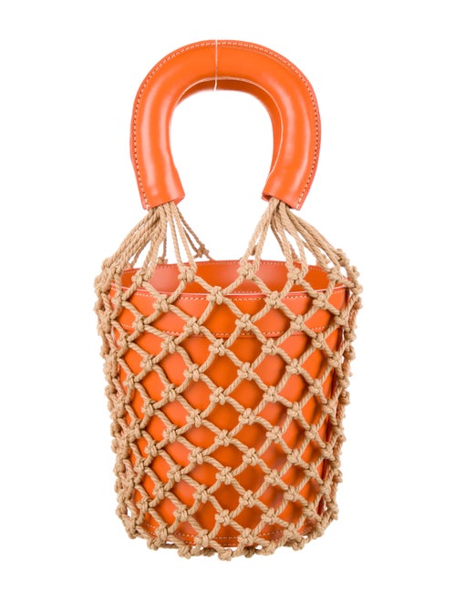 Staud Moreau Bucket Bag Orange