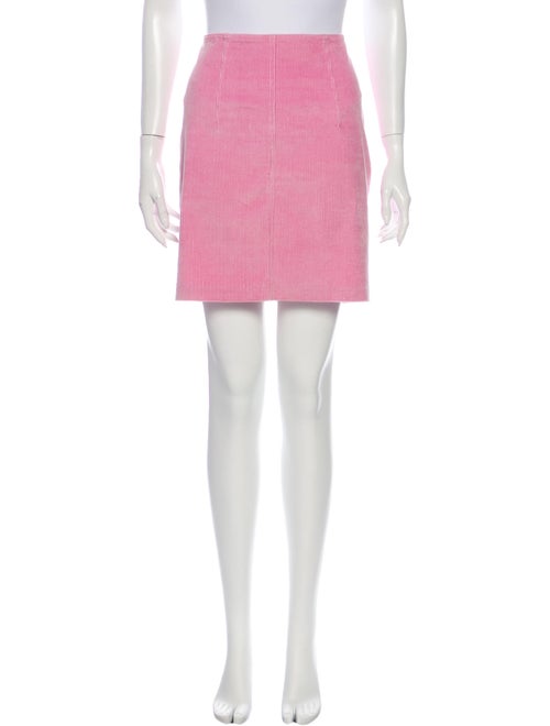 Staud Mini Skirt Pink