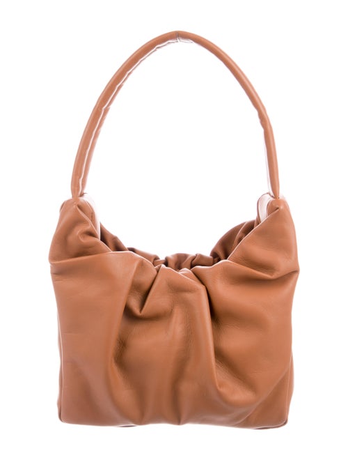 Staud Leather Shoulder Bag Brown