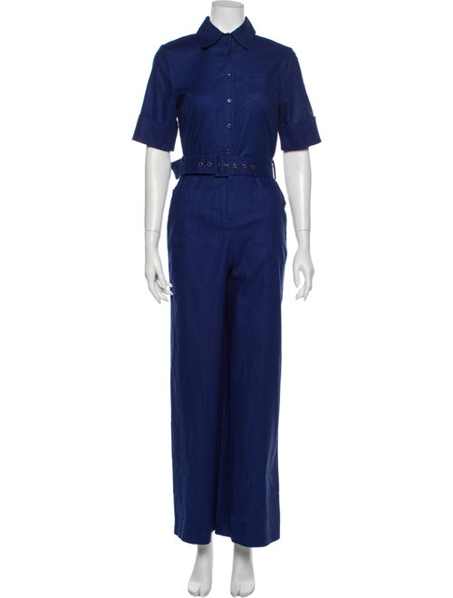Staud Jumpsuit Blue