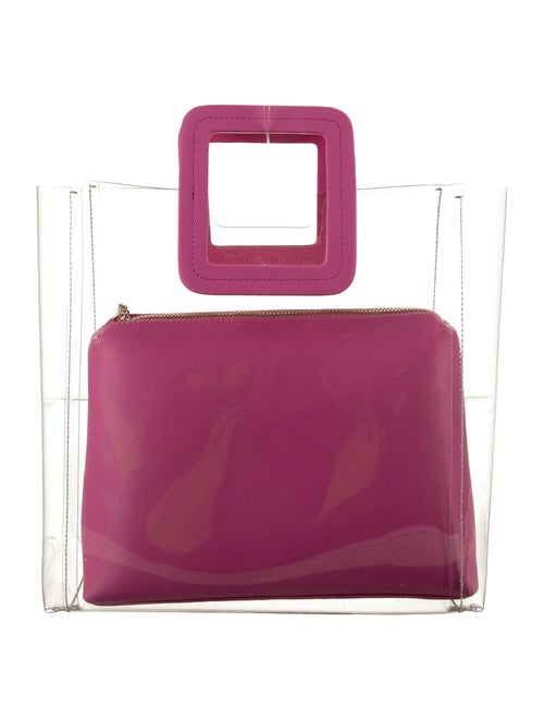 Staud Shirley Handle Bag Clear