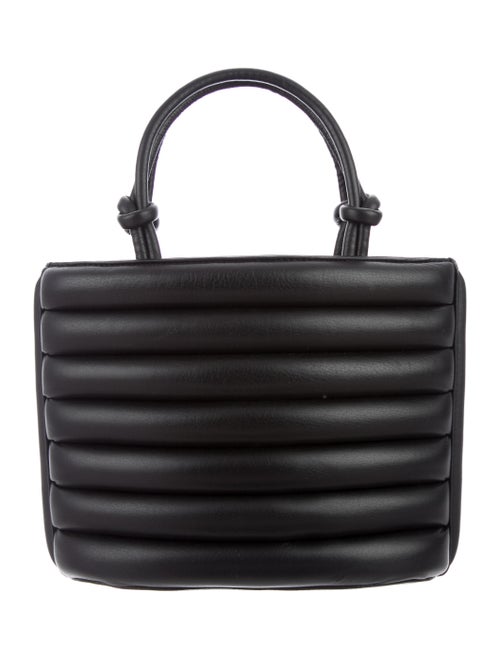 Staud Leather Handle Bag Black