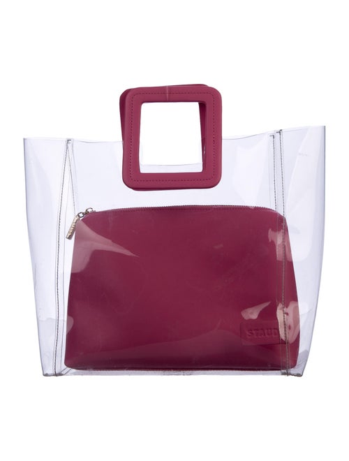 Staud Shirley Handle Bag Clear