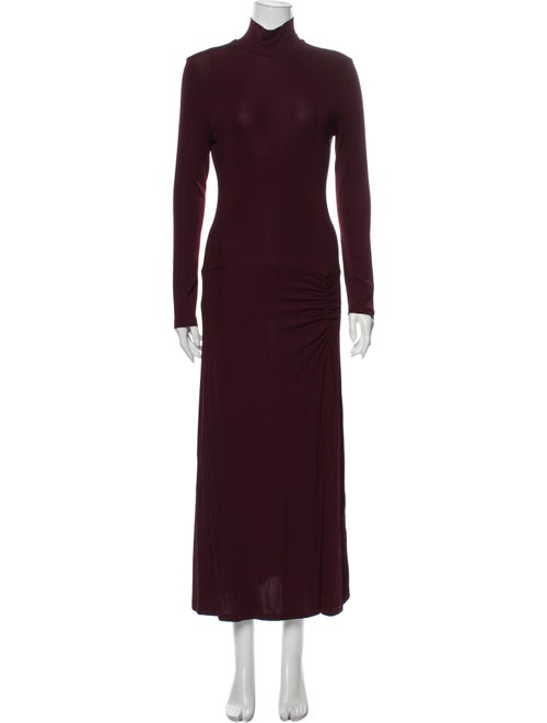 Staud Turtleneck Long Dress