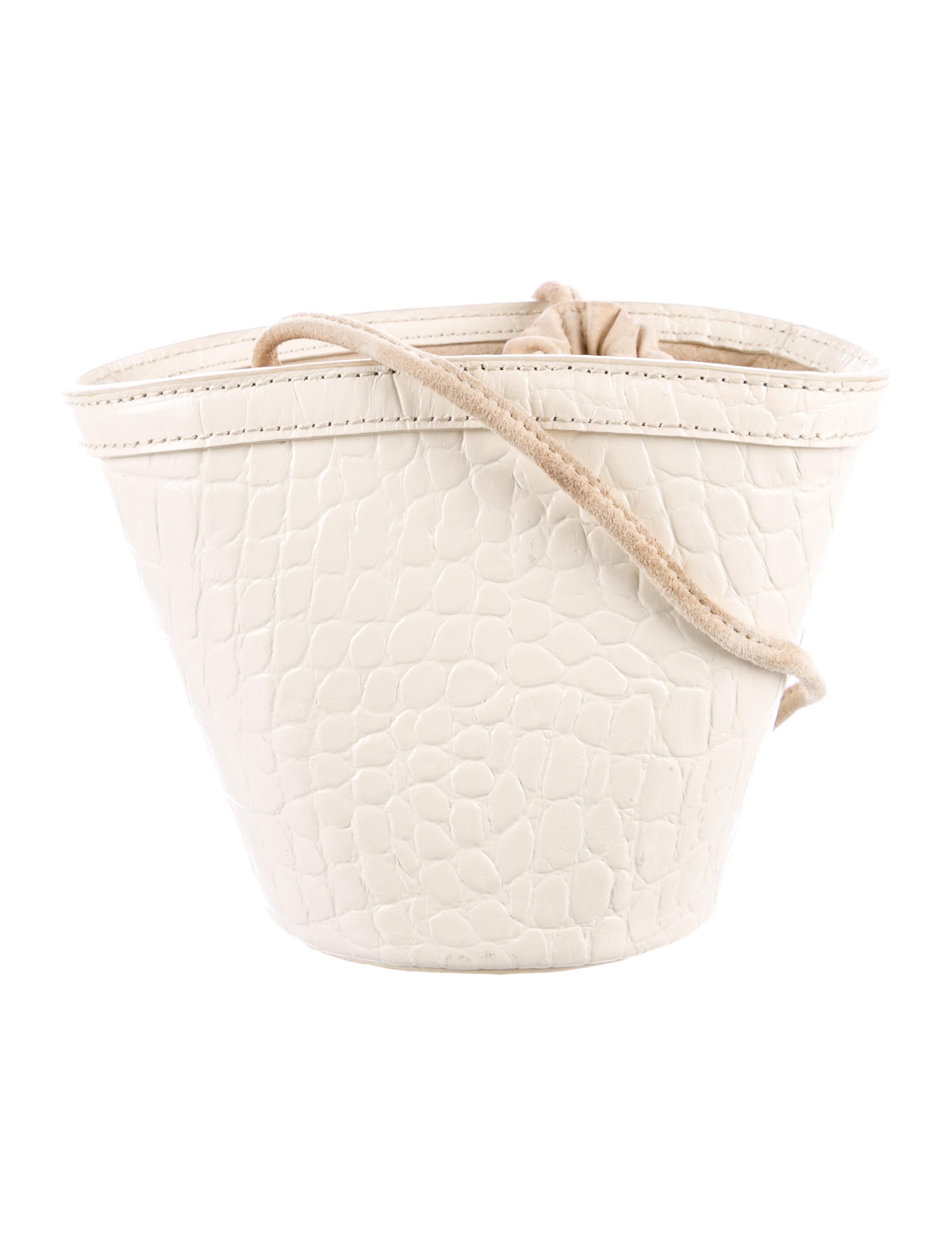 Staud Moreau Bucket Bag White Bucket Bags, Handbags WSTFG20763