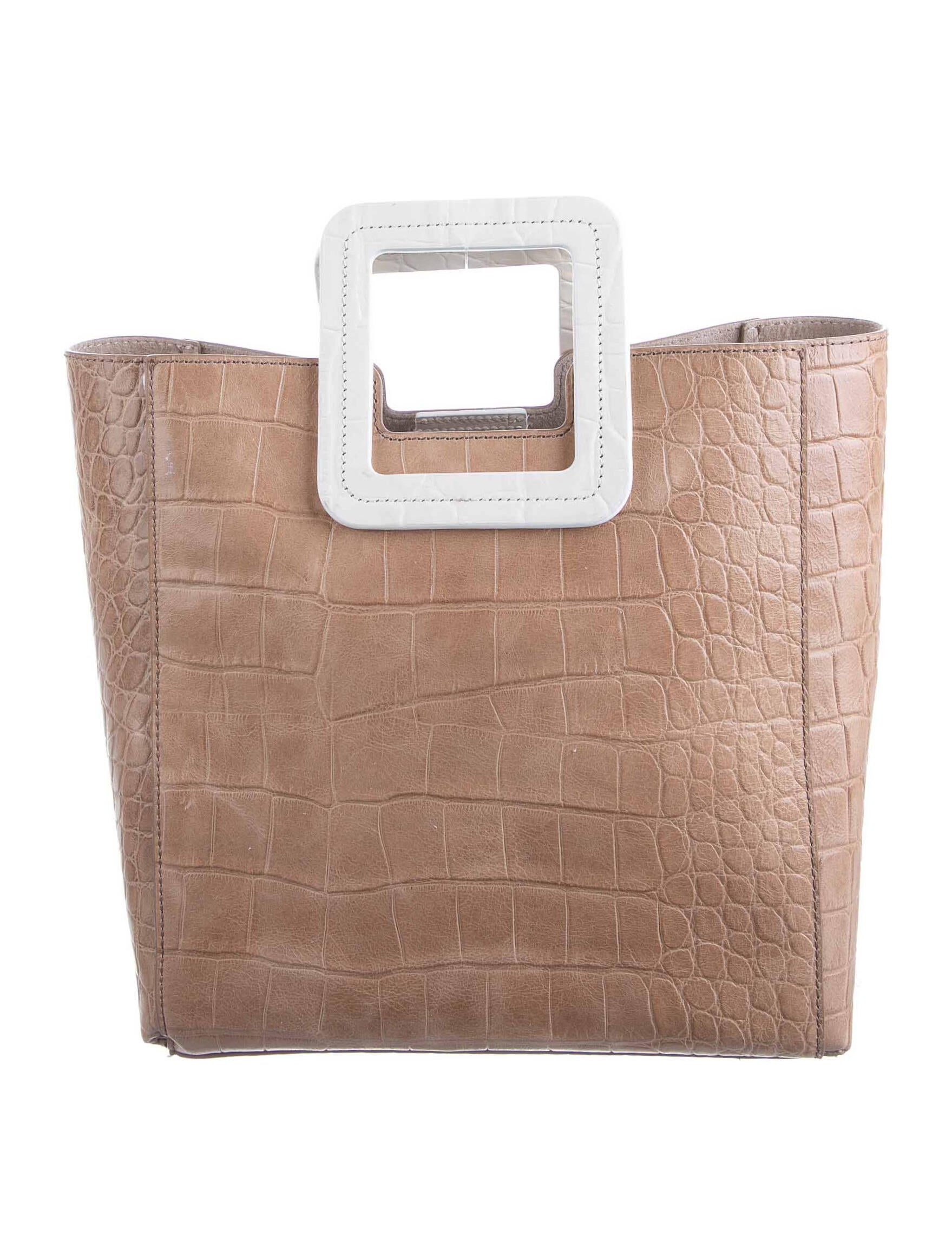 Staud Leather Handle Bag Brown Handle Bags, Handbags WSTFG38779 The RealReal