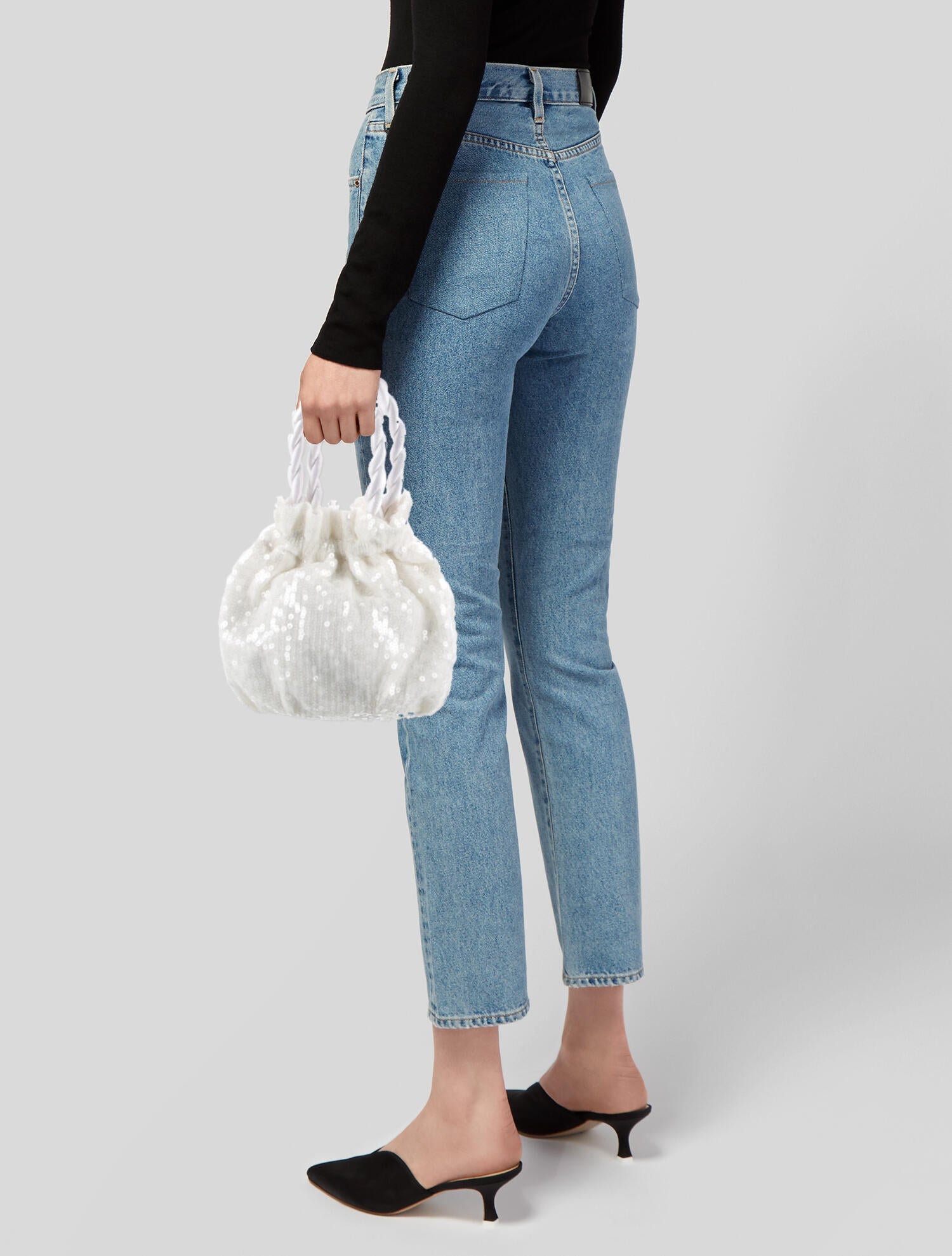 Staud Moreau Bucket Bag White Bucket Bags, Handbags WSTFG20763