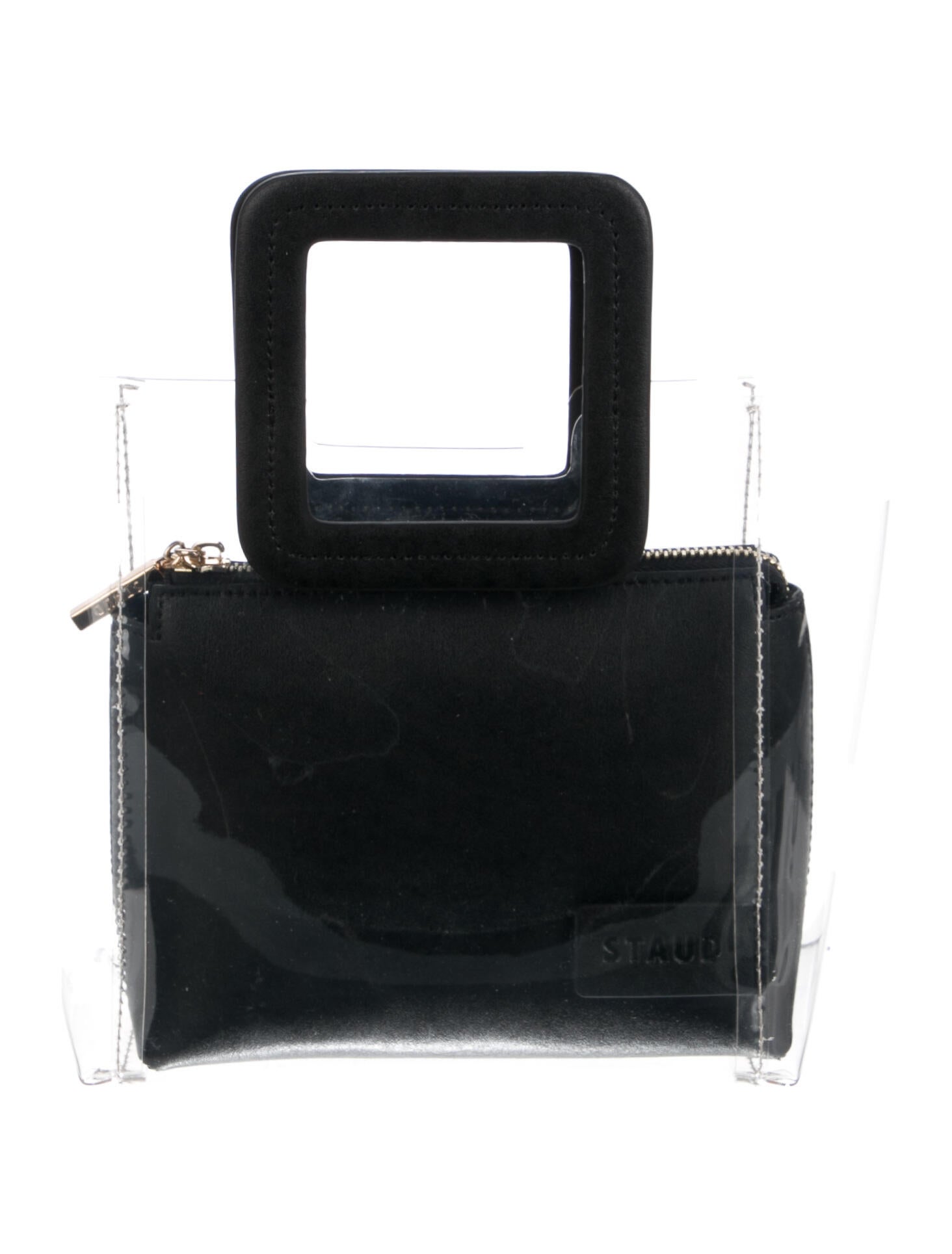 Staud Plastic Handle Bag Black Handle Bags, Handbags WSTFG45177