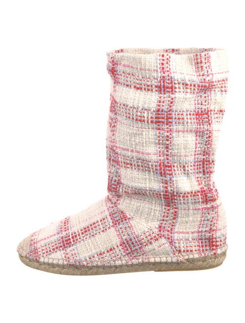 Staud Tweed Pattern Sock Boots