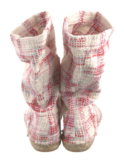 Staud Tweed Pattern Sock Boots