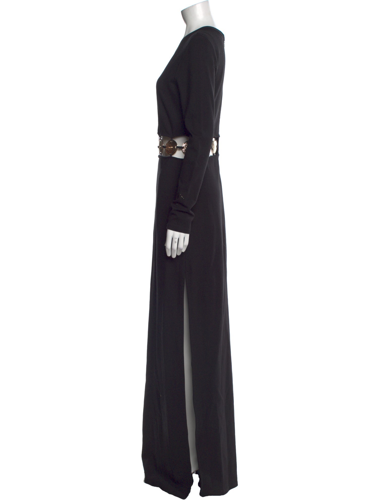Staud Crew Neck Long Dress
