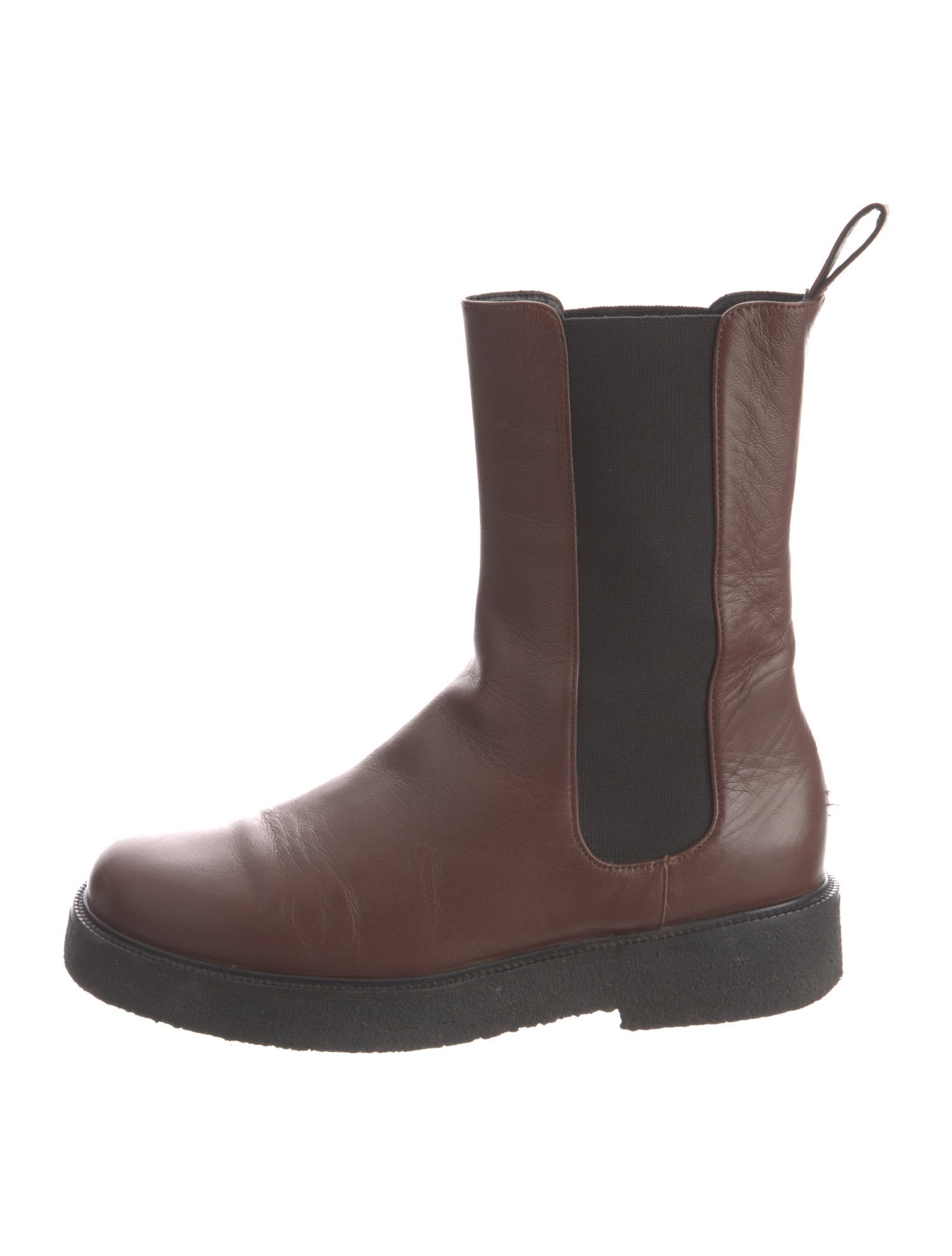 Staud Leather Chelsea Boots