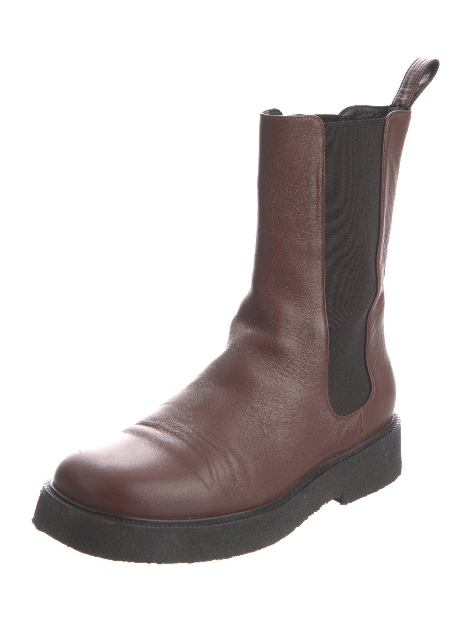 Staud Leather Chelsea Boots