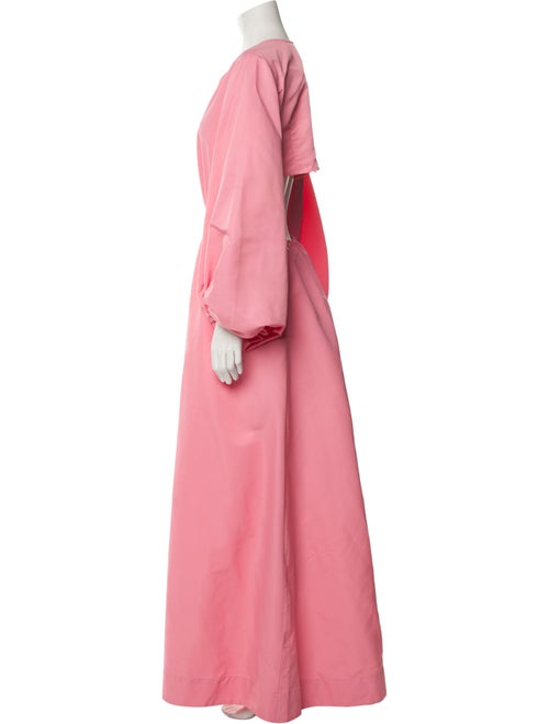 Staud Crew Neck Long Dress