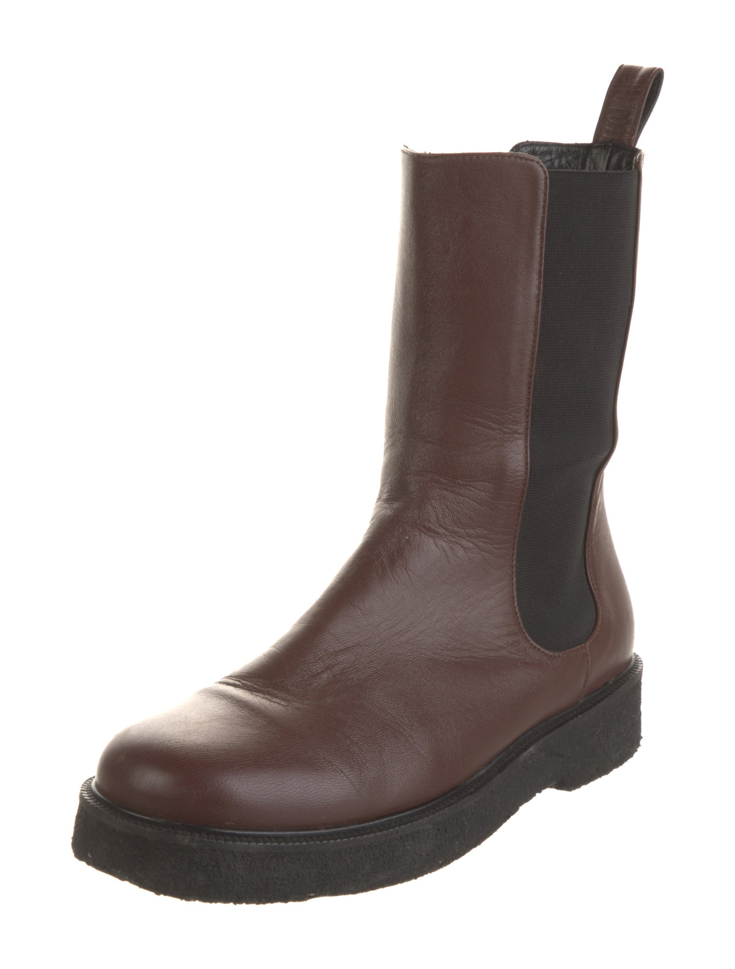 Staud Leather Chelsea Boots