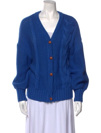 Staud Plunge Neckline Sweater