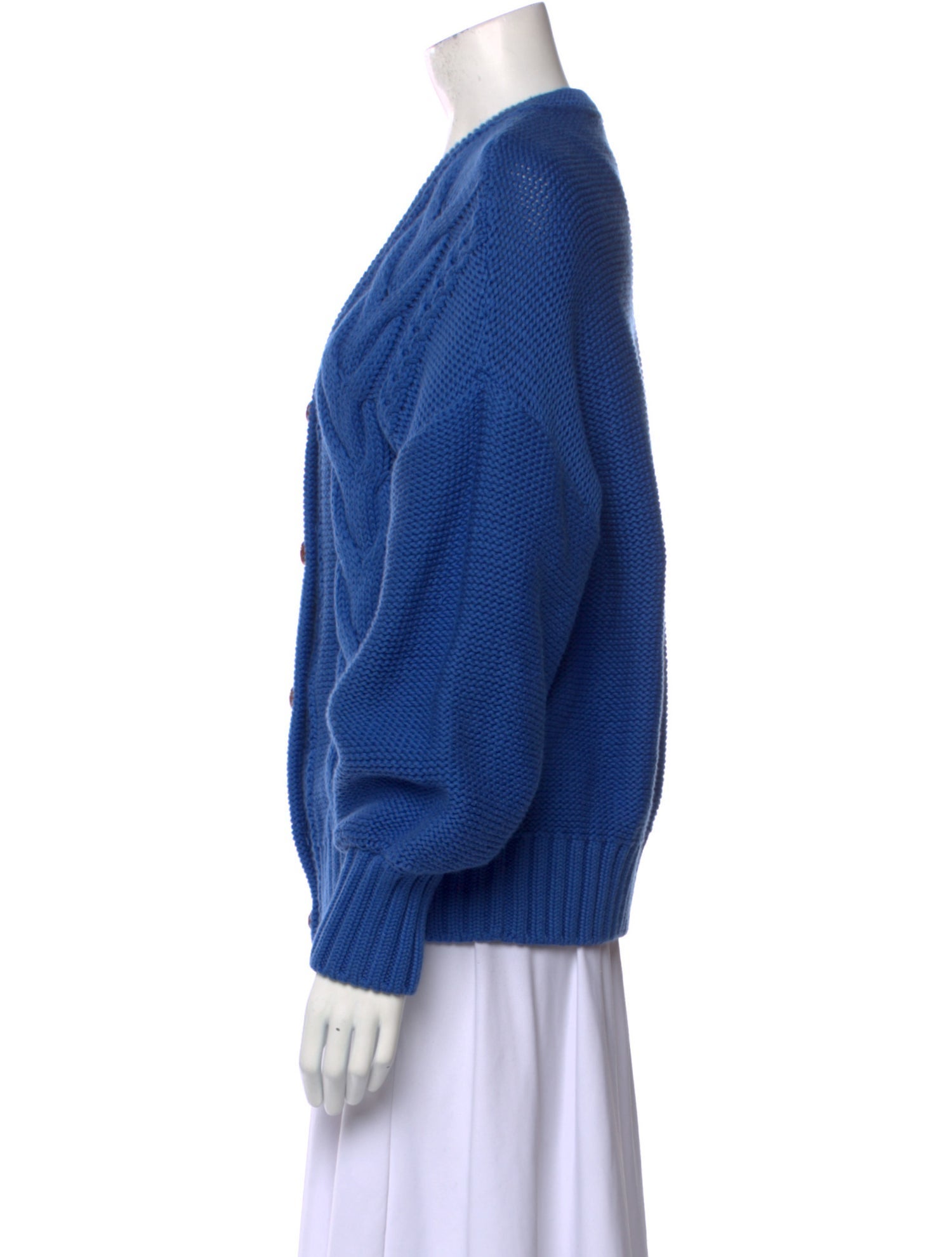 Staud Plunge Neckline Sweater