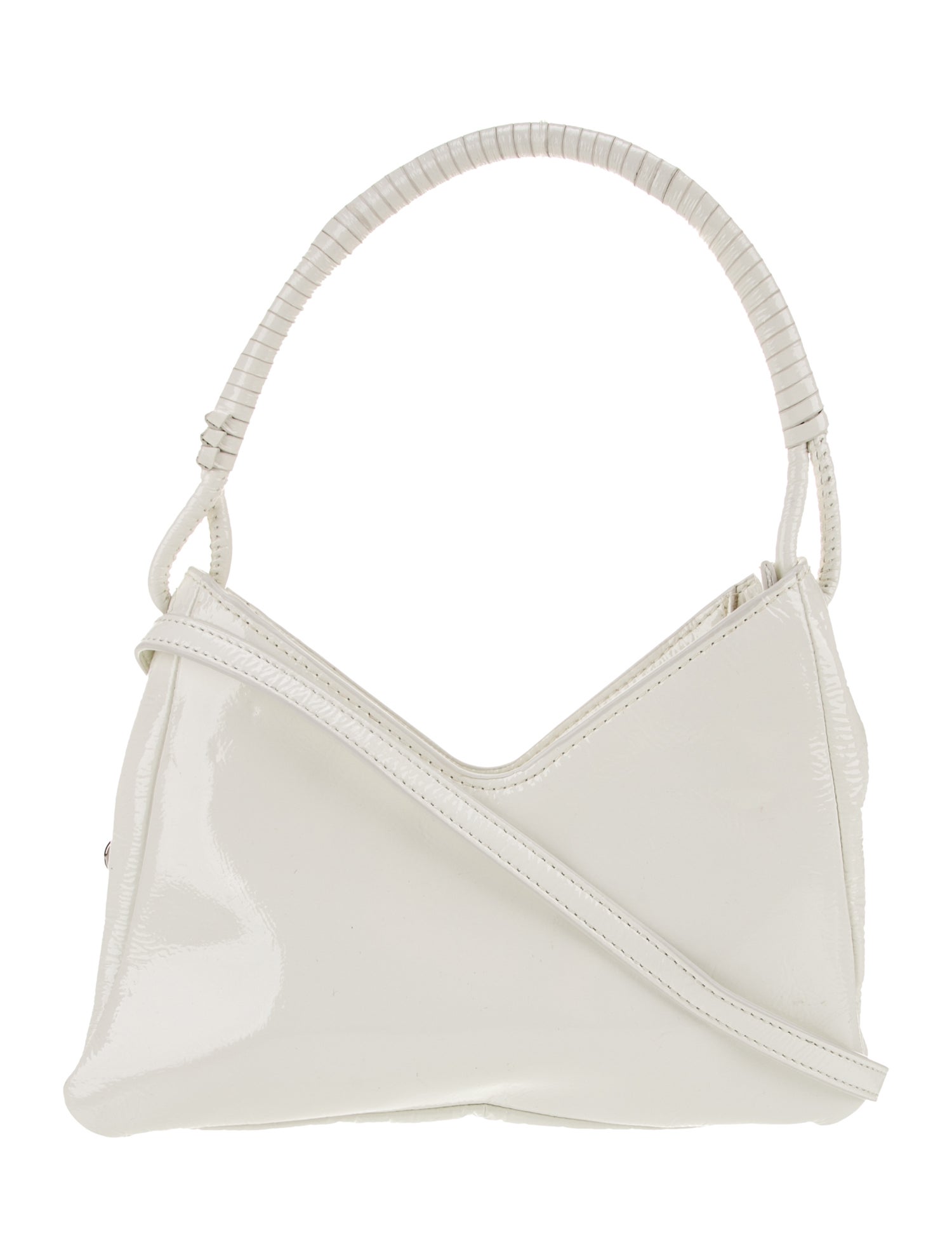 Staud Patent Leather Shoulder Bag