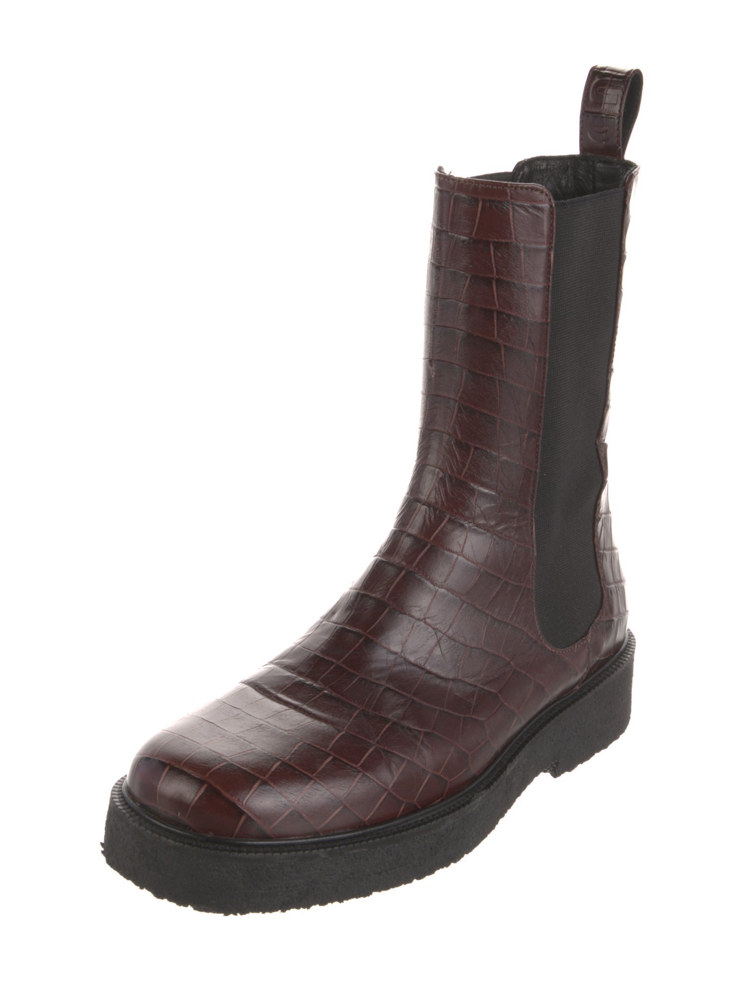 Staud Leather Chelsea Boots