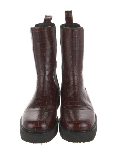 Staud Leather Chelsea Boots