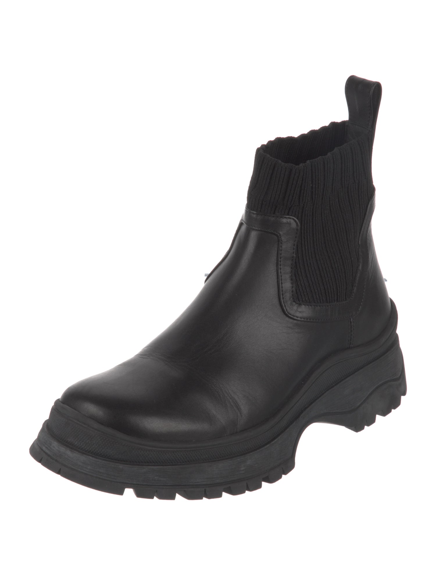 Staud Leather Chelsea Boots