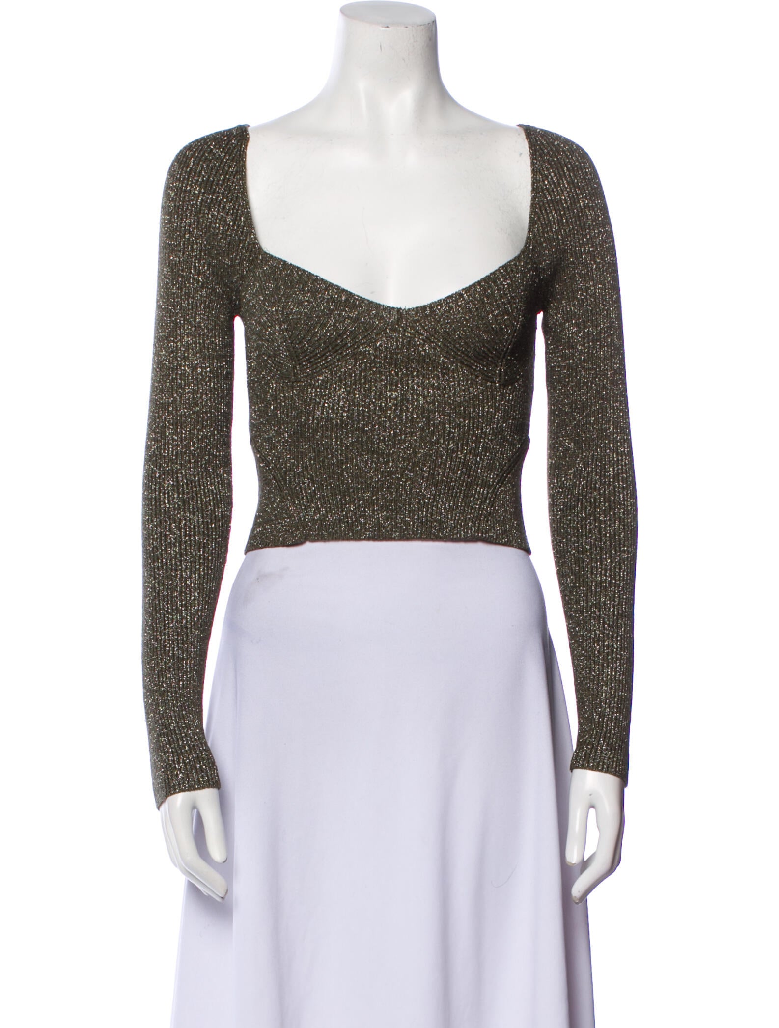 Staud Square Neckline Sweater