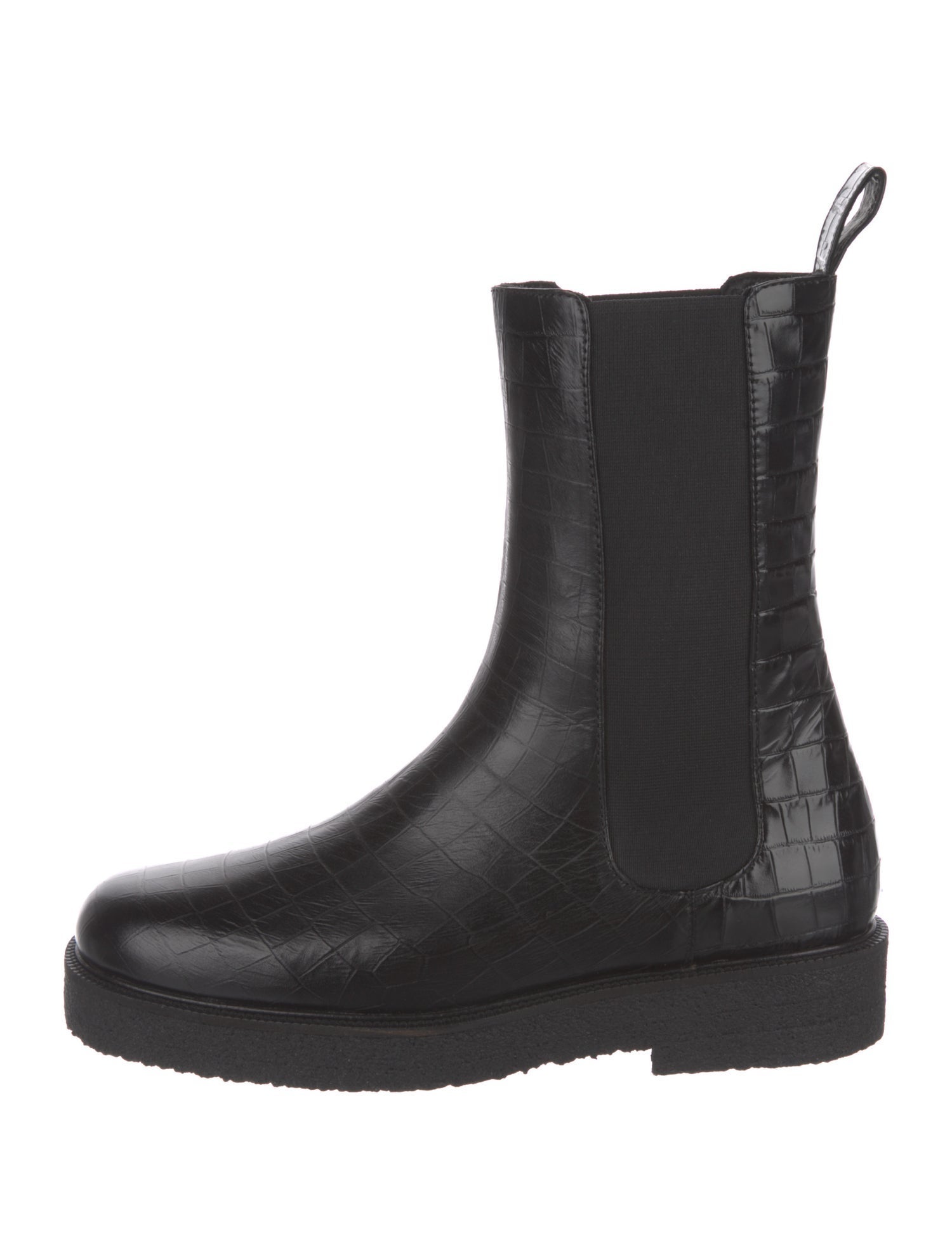 Staud Leather Chelsea Boots