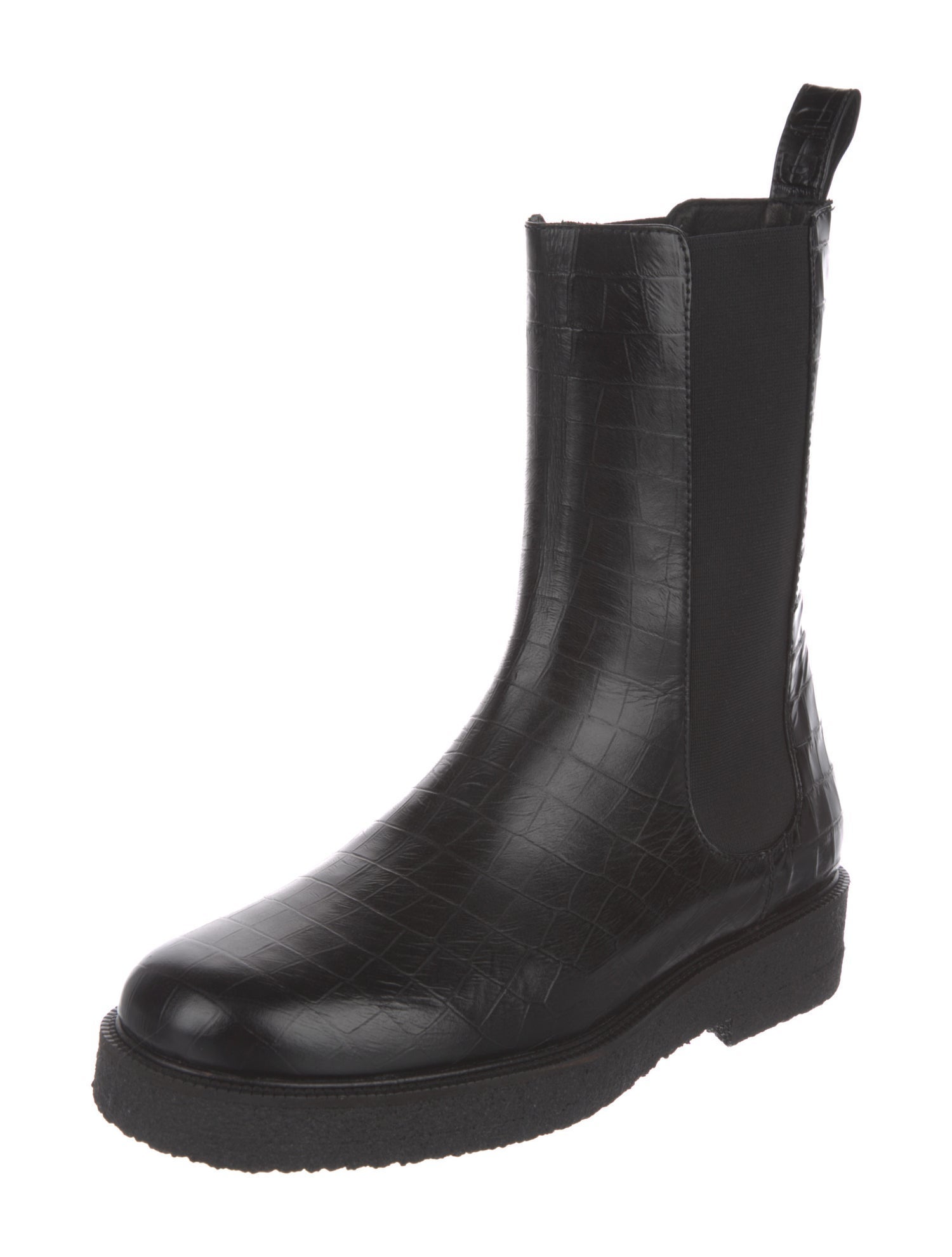 Staud Leather Chelsea Boots
