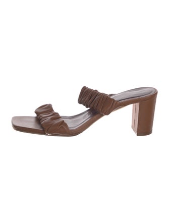 Staud Leather Slides
